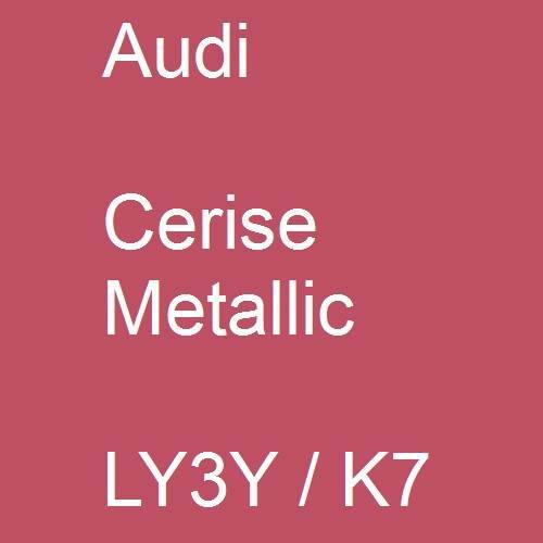 Audi, Cerise Metallic, LY3Y / K7.